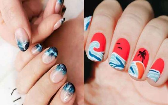 How to dress your nails in summer?