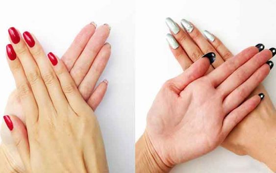 Varnish the underside of your nails: the flip manicure