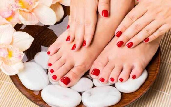 What is the difference between a manicure and a pedicure?